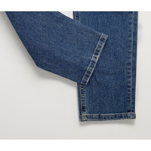 Ana Jeans Womens 29/8 Boyfriend Distressed Low Mid Denim Blue Measures 31 x 29.5 - Picture 10 of 12